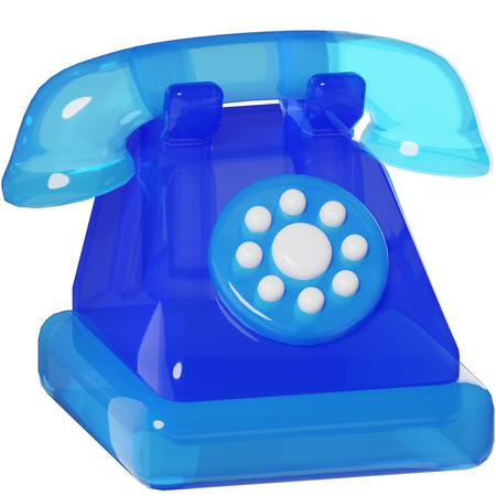 Telefone  3D Icon