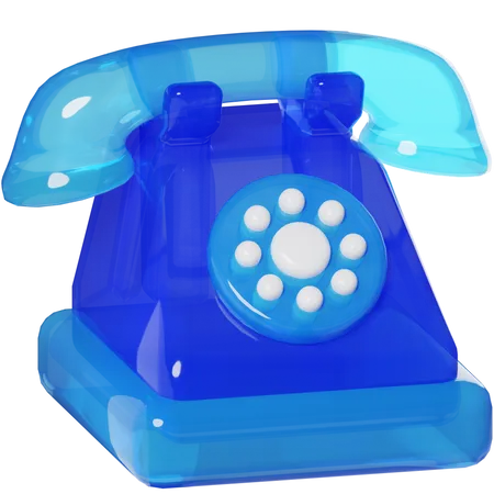 Telefone  3D Icon