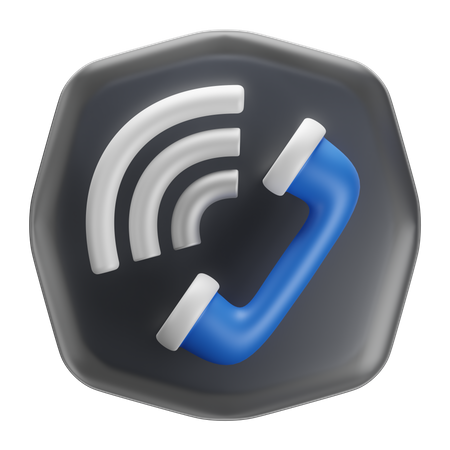 Telefone  3D Icon