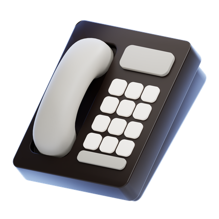 Telefone  3D Icon