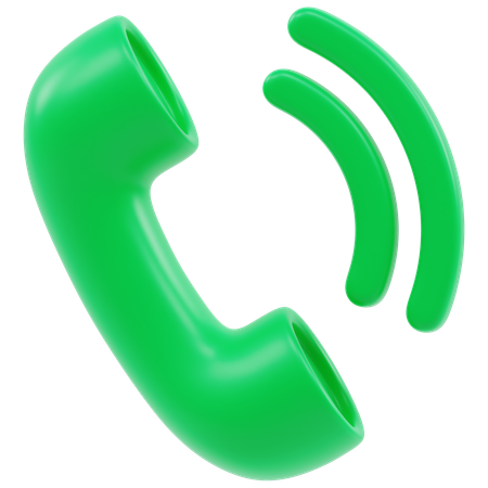 Aplicativo de telefone  3D Icon