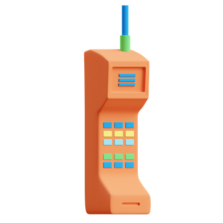 Telefone de mão  3D Icon