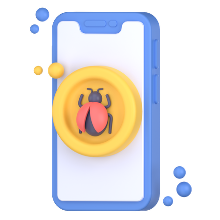 Telefone grampeado  3D Icon