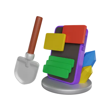 Manutenção de telefone  3D Icon