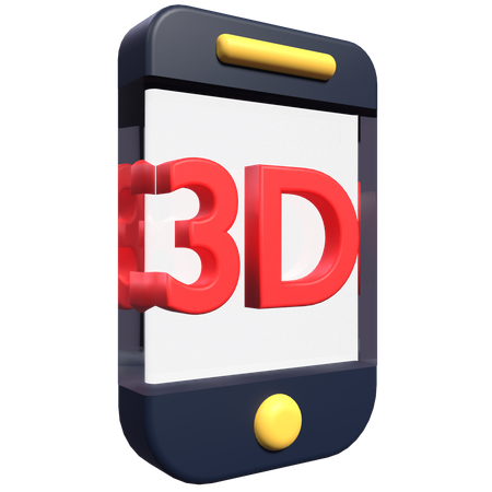 Telefone metaverso  3D Icon