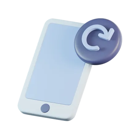 Recarga de telefone  3D Icon