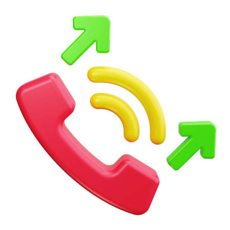 Telefonhörer  3D Icon