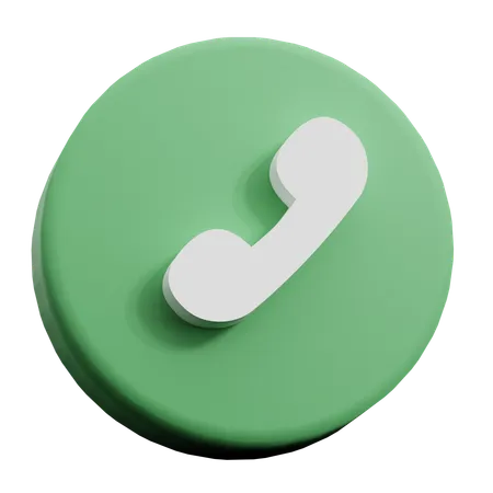 Teléfono  3D Icon