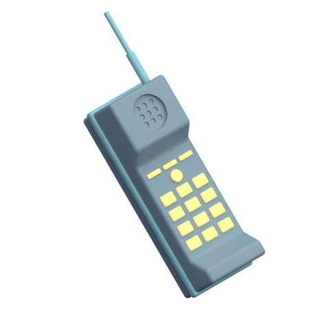 Teléfono  3D Icon