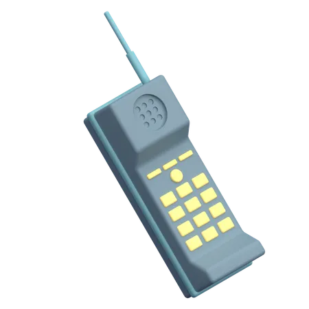 Teléfono  3D Icon