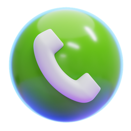 Teléfono  3D Icon