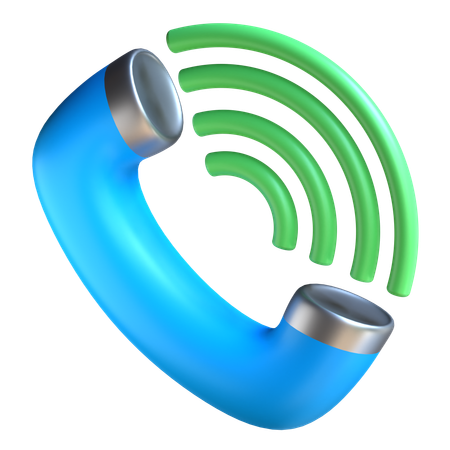 Teléfono  3D Icon