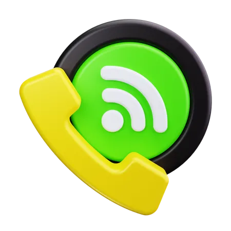 Teléfono  3D Icon