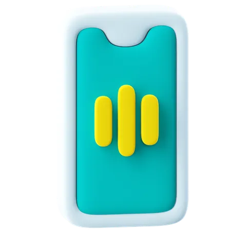 Teléfono  3D Icon