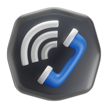 Teléfono  3D Icon