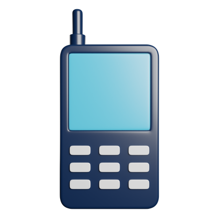 Teléfono móvil  3D Icon