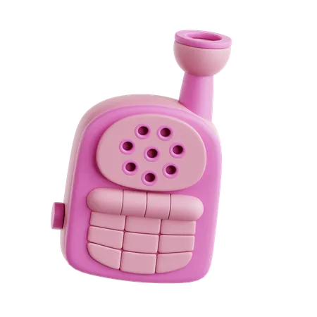 Telefono de juguete  3D Icon