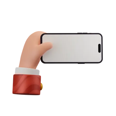Teléfono de mano  3D Icon