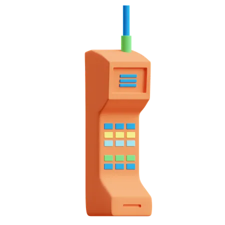 Teléfono de mano  3D Icon