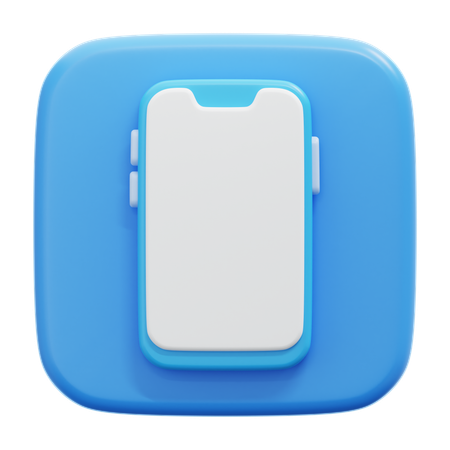 Teléfono móvil  3D Icon