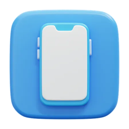 Teléfono móvil  3D Icon
