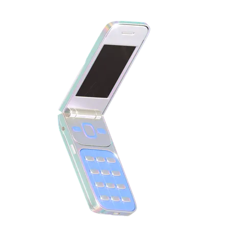 Teléfono plegable holográfico  3D Icon