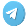 3d telegram logo 3d logos