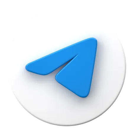 Telegrama  3D Icon