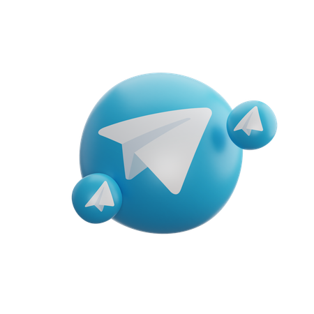 Telegrama  3D Icon