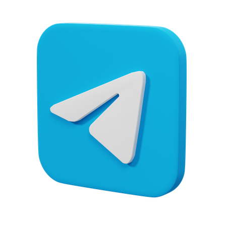 Telegrama  3D Icon