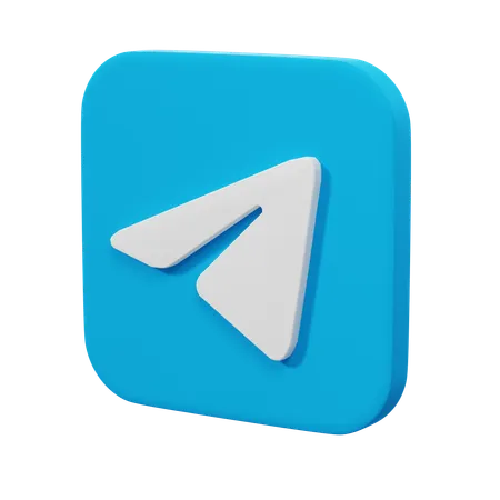 Telegrama  3D Icon