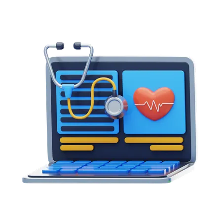 Telemedicina  3D Icon