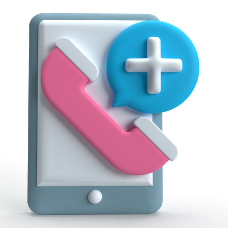 Telemedicina  3D Icon