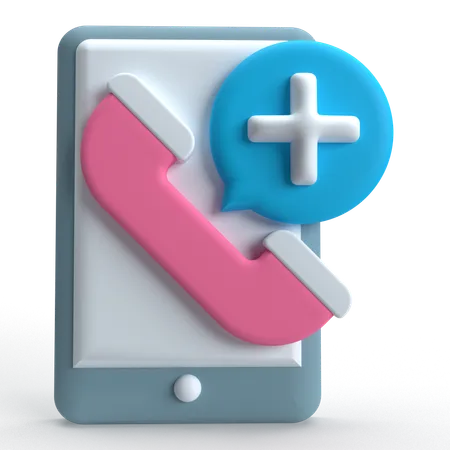 Telemedicina  3D Icon