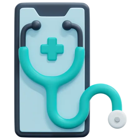 Telemedicina  3D Icon