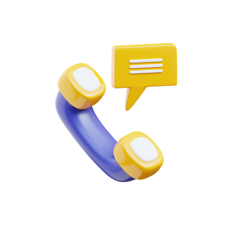 Téléphone  3D Icon