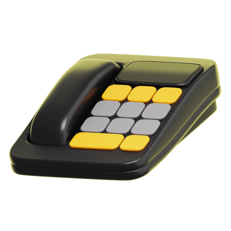 Téléphone  3D Icon