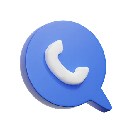 Téléphone  3D Icon