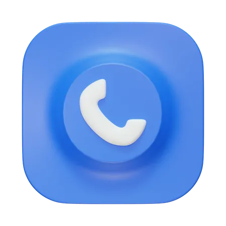 Téléphone  3D Icon