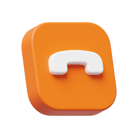 Téléphone  3D Icon