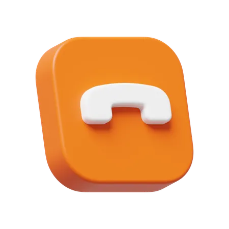 Téléphone  3D Icon