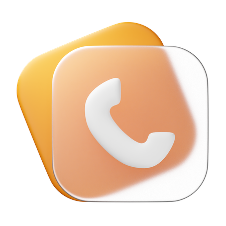 Téléphone  3D Icon