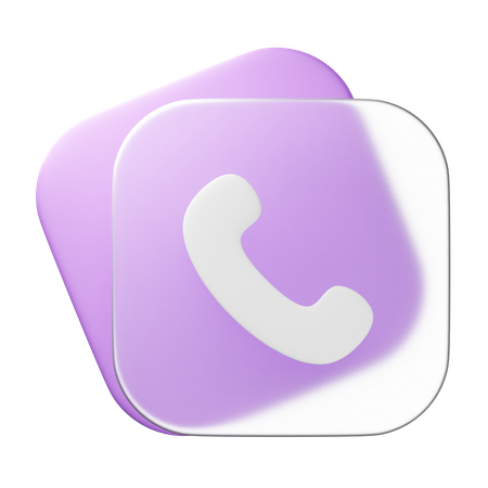 Téléphone  3D Icon