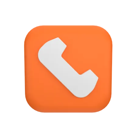 Téléphone  3D Icon