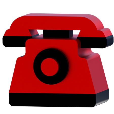 Téléphone  3D Icon