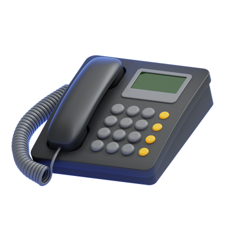Telephone  3D Icon