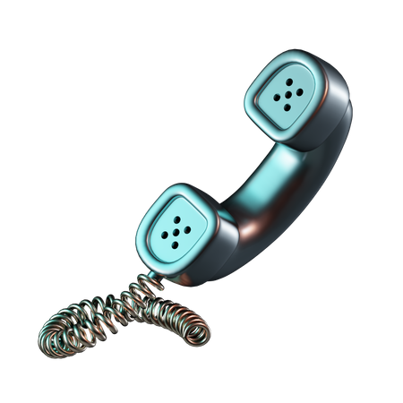 Telephone  3D Icon