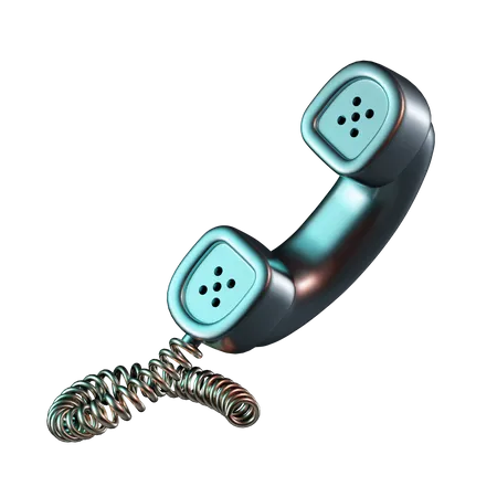 Telephone  3D Icon