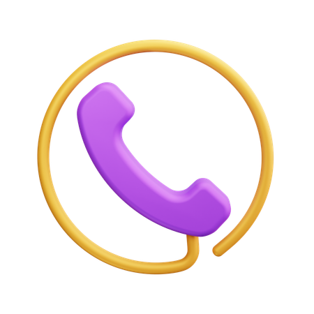 Telephone  3D Icon