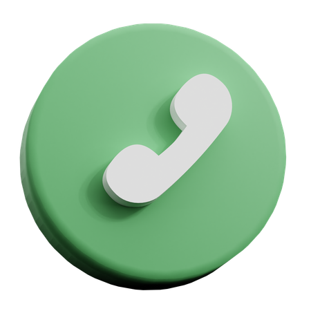 Telephone  3D Icon